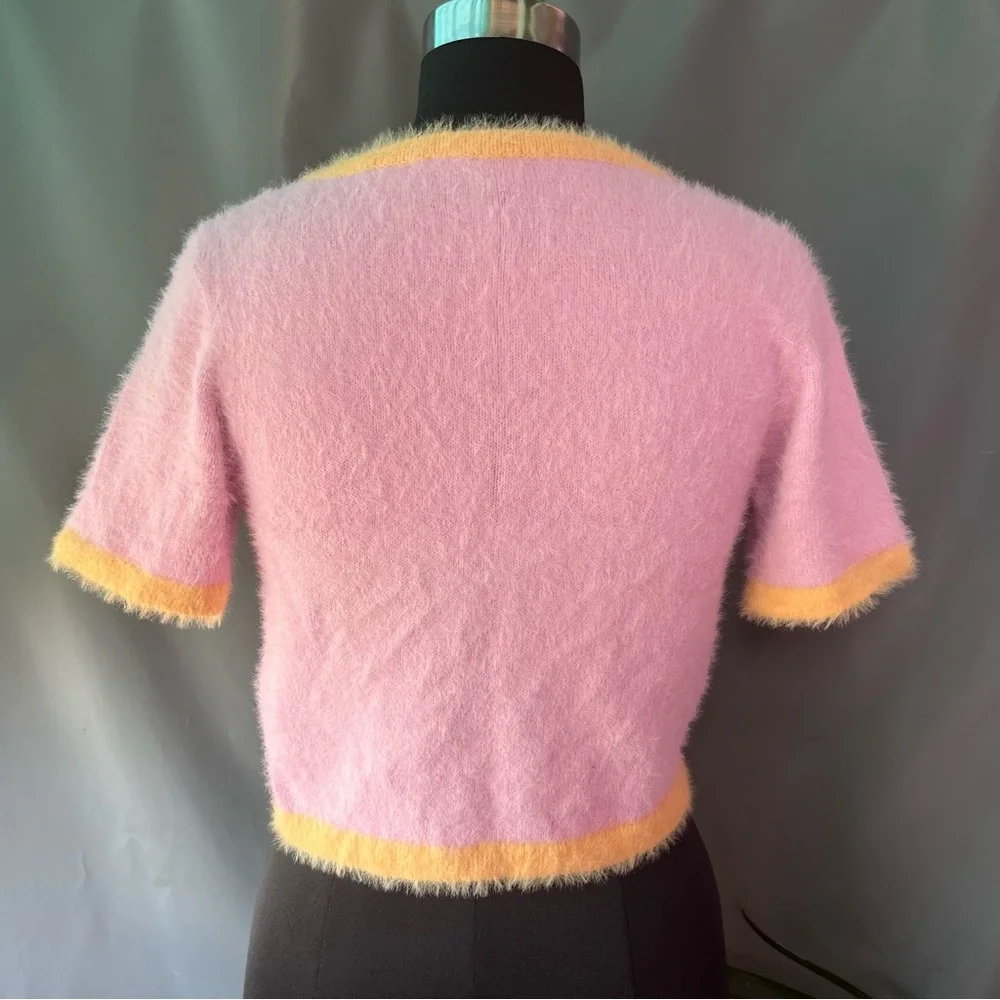 H&m crop fur cardigan or sweater - Picture 5 of 5